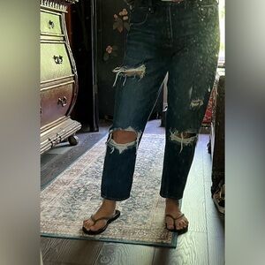 American Eagle AE Tomgirl Distressed Jeans SZ 8